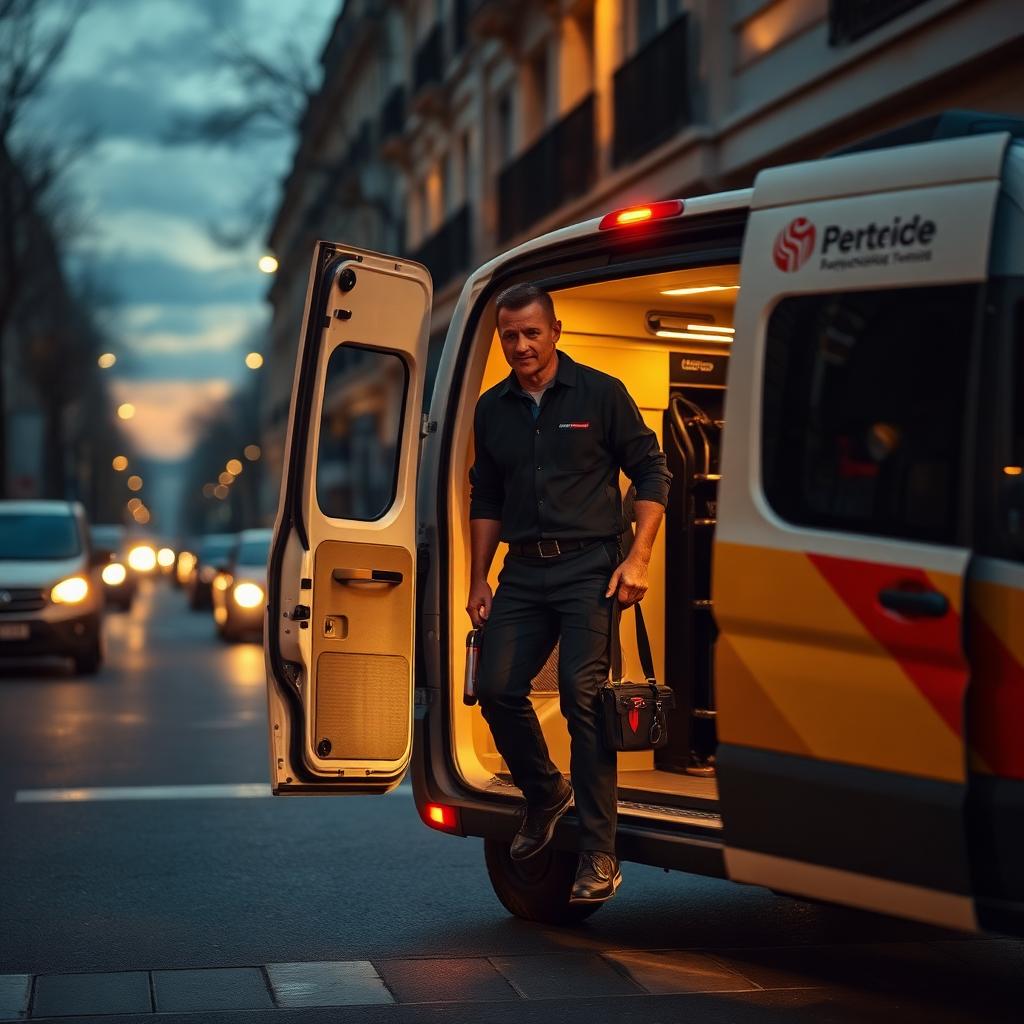 Artisan dépanneur en intervention à domicile